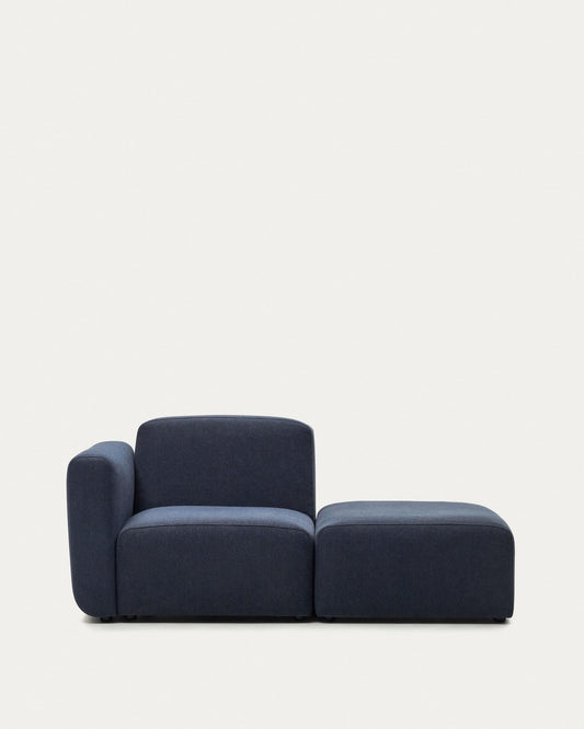 Neom 1 seater modular sofa with back module in blue, 169 cm FSC Mix Credit
