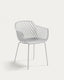 Quinn outdoor chair in white