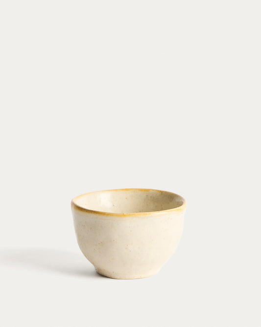 Belor white ceramic bowl