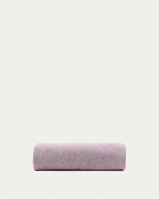 Kaeli purple footrest cover Ø60cm