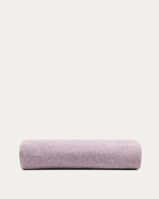 Kaeli purple footrest cover Ø120cm