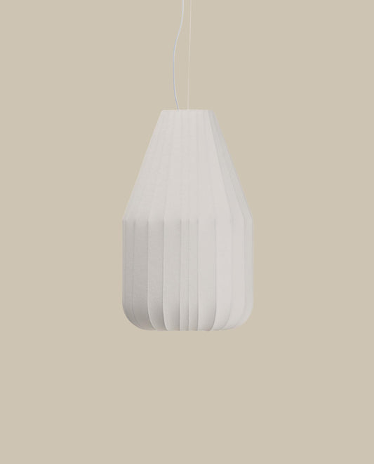 Somar ceiling lamp made with synthetic fibres and steel rods Ø30cm