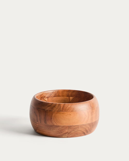 Malor small acacia wood bowl