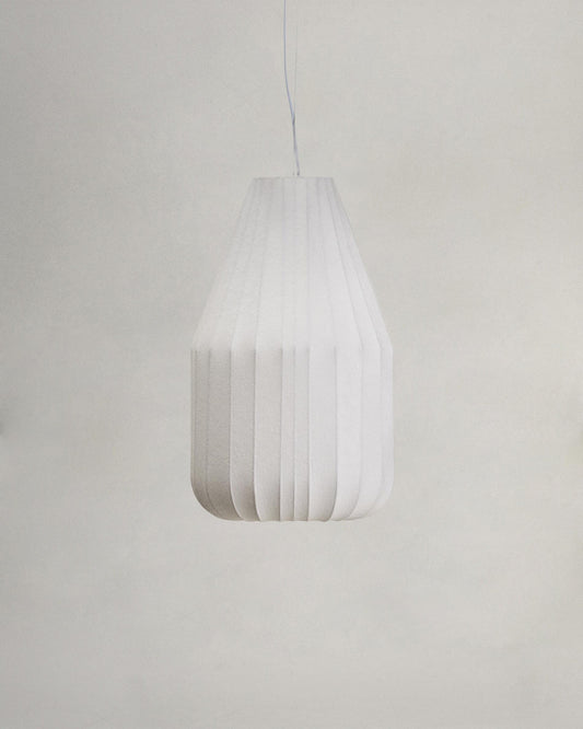 Somar ceiling lamp made with synthetic fibres and steel rods Ø30cm