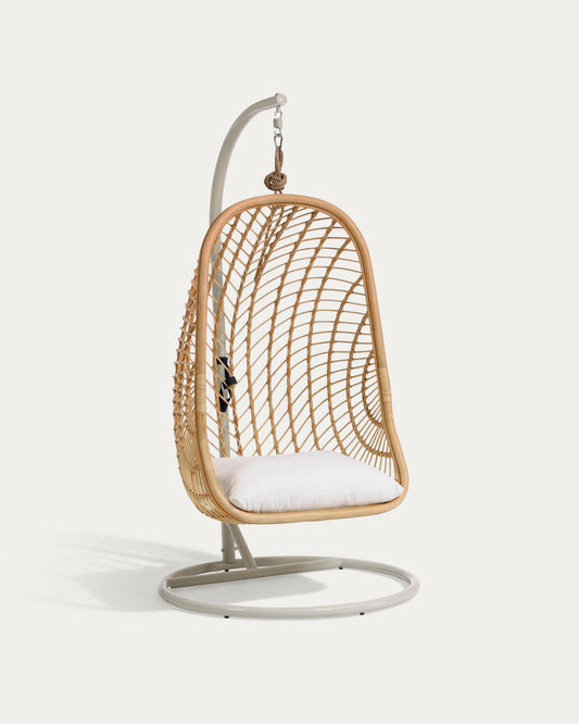 Ekaterina hanging chair with base