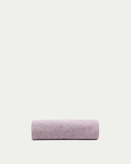 Kaeli purple footrest cover Ø43cm