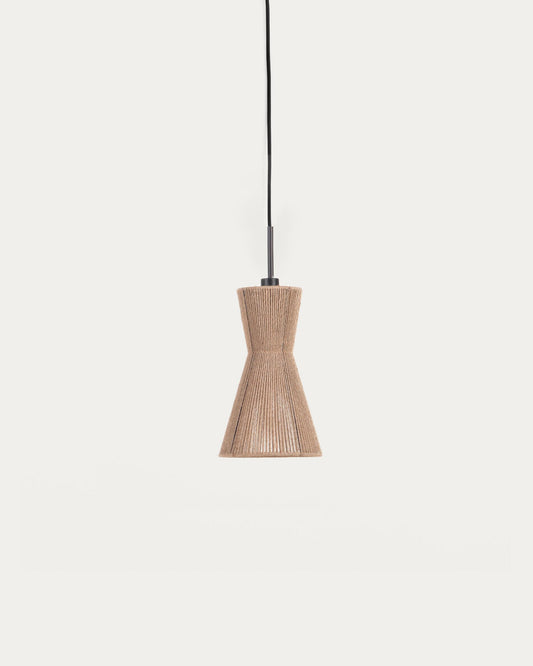 Crista jute light shade with natural finish Ø 24.5 cm
