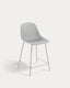 Quinby outdoor stool in white, height 65 cm