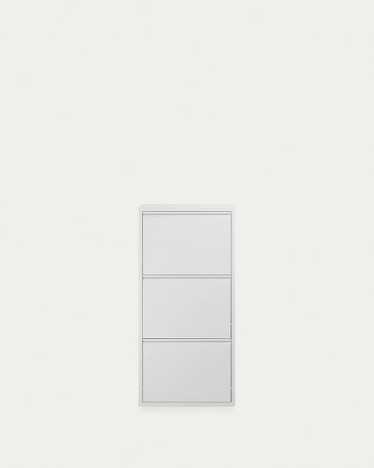 Shoe rack Ode 50 x 103 cm 3 doors white