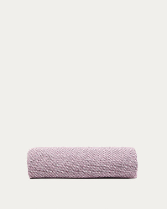 Kaeli purple footrest cover Ø90cm