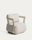 Tamaris ecru aluminium outdoor armchair