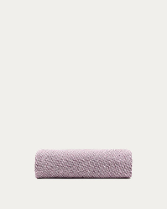 Kaeli purple footrest cover Ø60cm
