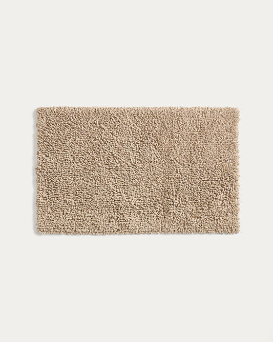 Aroia beige bouclé melange bathmat 50 x 70cm