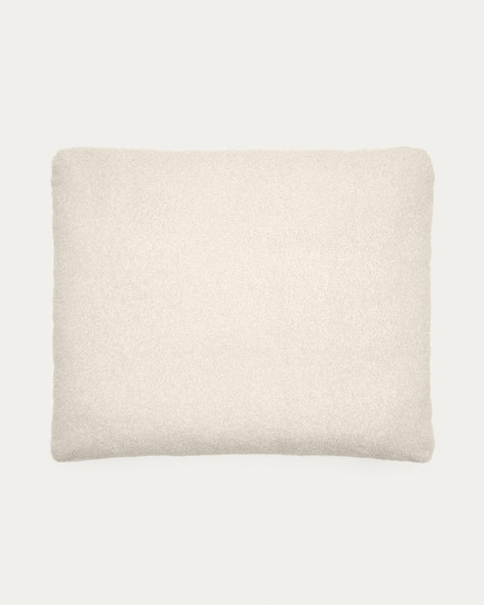 Martina ecru bouclé cushion 60 x 52cm
