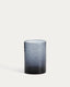 Obila cup made of blue recycled glass
