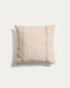 Drati beige 100% PET cushion cover 45 x 45cm