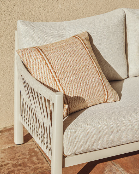 Drati orange 100% PET cushion cover 45 x 45cm