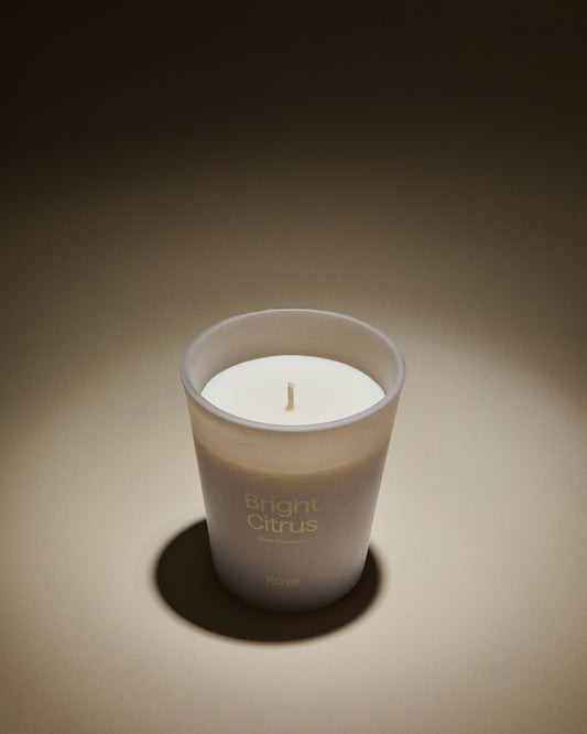Bright Citrus citronella scented candle 900g