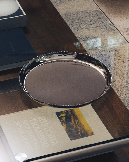 Nirela stainless steel tray Ø 36cm