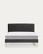 Dyla bed cover in black for a 160 x 200 cm mattress
