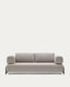 Compo 3 seater sofa in Beige-Grey, 232 cm