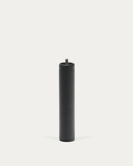 Lyx bed frame leg in anthracite grey metal