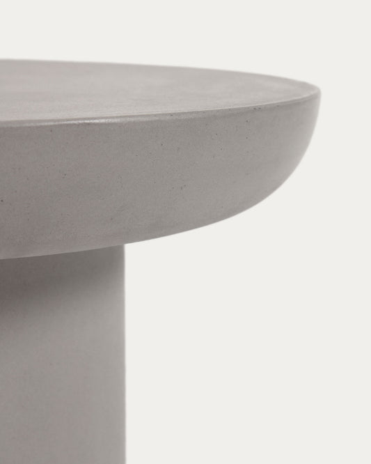 Taimi concrete round outdoor side table Ø 50 cm