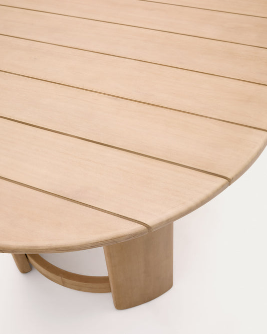 Xoriguer table made of solid eucalyptus wood, 280 x 110 cm, FSC 100%