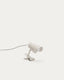 Jula small lamp with clamp in grey metal