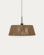 Aldet ceiling lampshade in beige mottled rope cord Ø46cm
