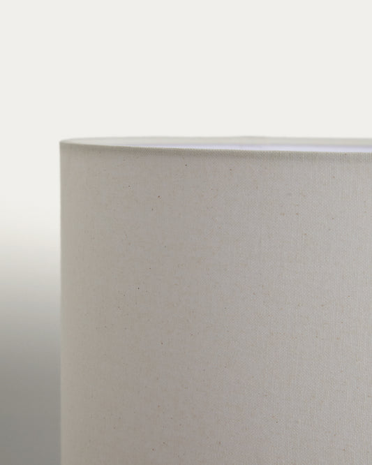 Niani ceiling lamp shade in ivory cotton Ø60cm