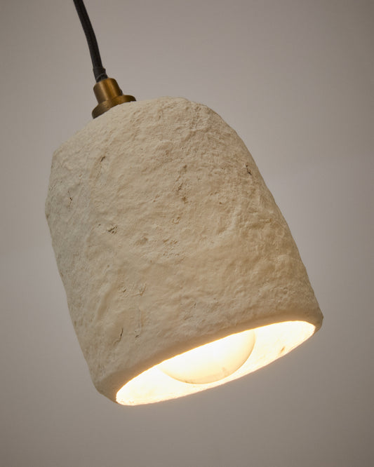Ullaro white papier-mâché ceiling lamp Ø 11,5 cm