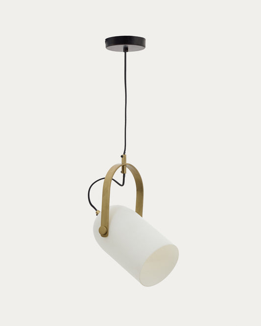 Reisy ceiling lamp made of glazed glass, Ø14 cm