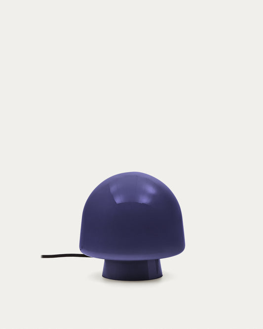 Reig blue glass table lamp