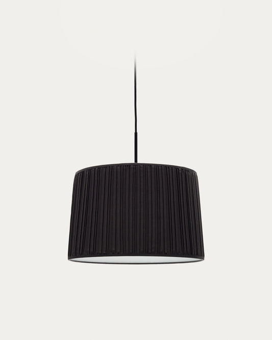 Guash ceiling lamp shade in black, Ø 40 cm