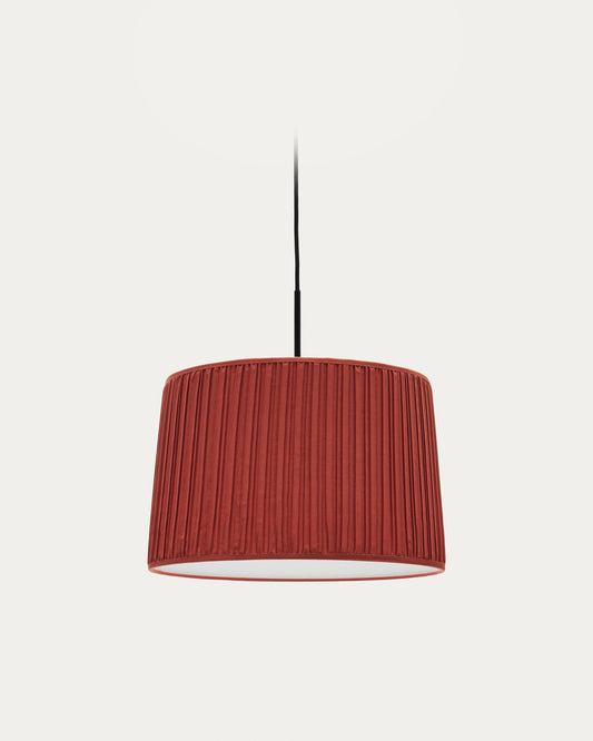 Guash ceiling lamp shade in terracotta, Ø 40 cm