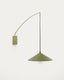Kally wall lamp in a green painted finish