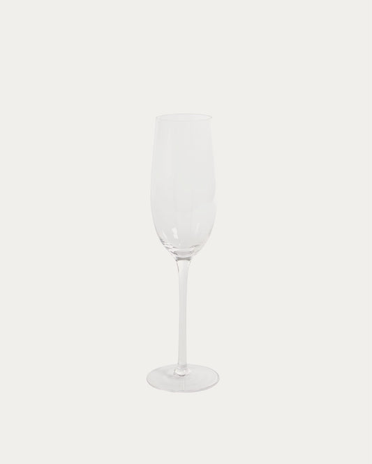 Marien transparent glass champagne flute 20 cl