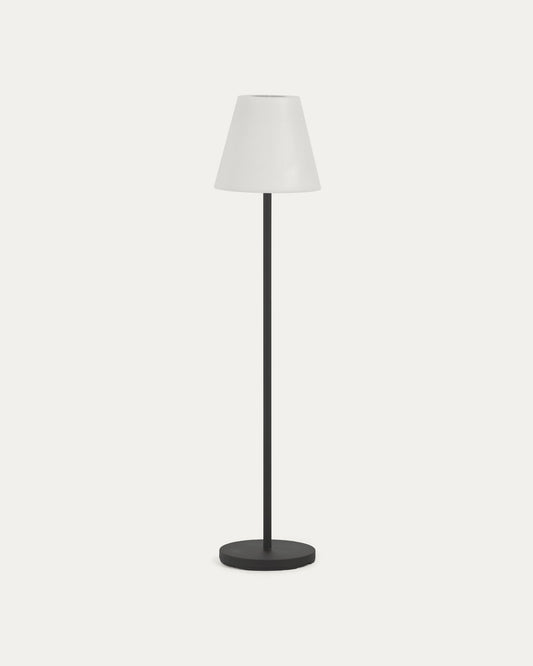 Outdoor Amaray floor lamp in steel with black finish