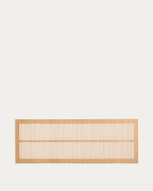 Beyla solid ash wood headboard for 180 cm bed FSC 100%