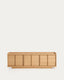 Onix TV stand with an oak veneer in a natural tone finish, 150 x 47 cm FSC Mix Credit