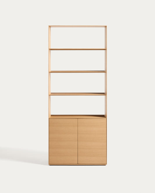 Visala oak veneer shelf 90 x 209 cm FSC 100%