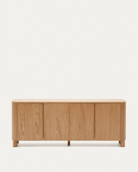 Salaya sideboard in  ash plywood FSC Mix Credit, 200 cm x 79 cm