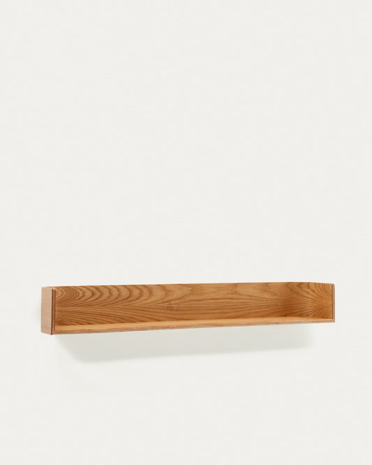 Octavia shelf made of ash plywood FSC Mix Credit 120 x 20 cm