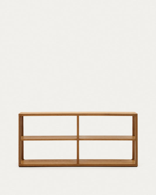 Maymai shelf with solid oak structure 180 x 81 cm