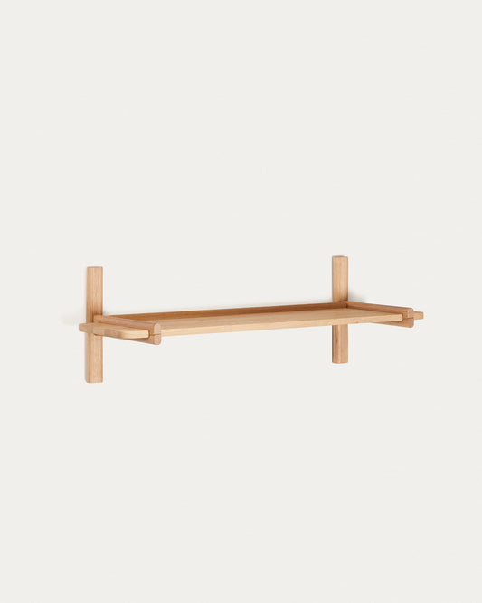 Sitra modular shelf, 1 solid oak wood shelf in a natural finish, 90 cm, FSC Mix Credit