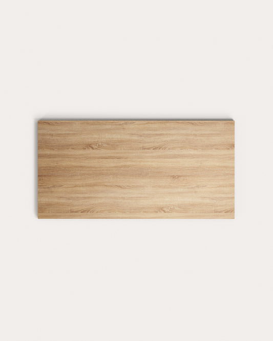 Argo table top in wood-effect melamine, 200 x 100 cm