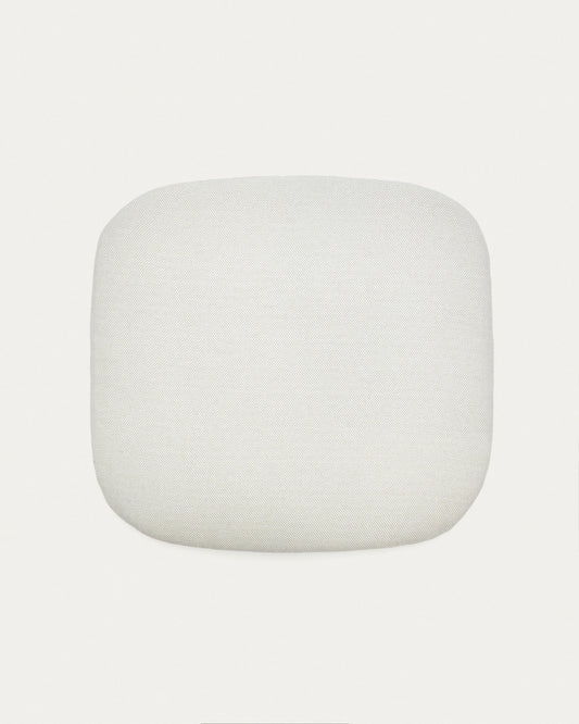 Joncols chair cushion in beige, 43 x 41 cm
