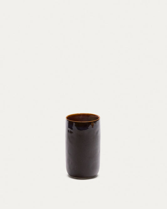 Brown ceramic Uilo tall cup