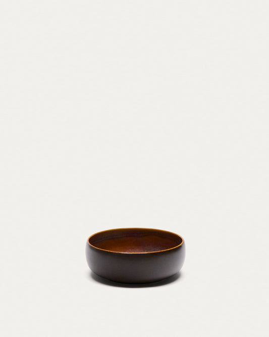 Small brown ceramic Uilo bowl